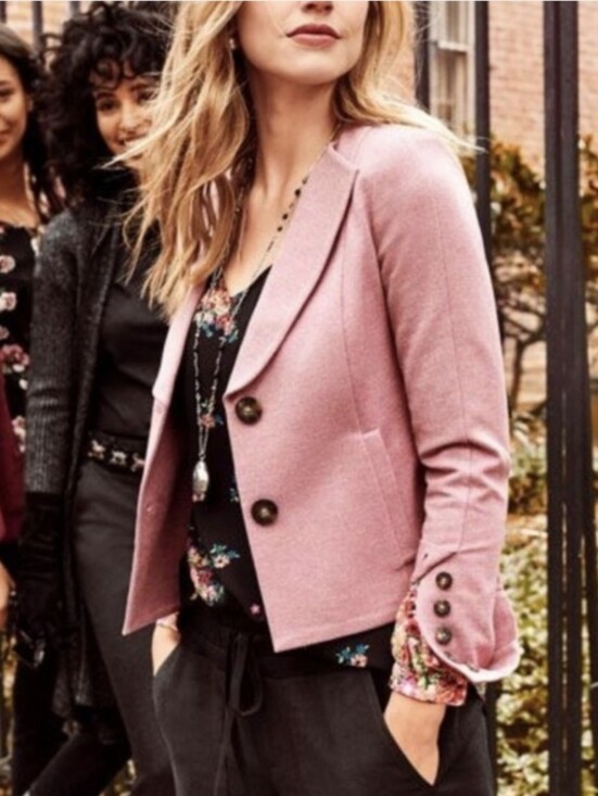 CAbi Jackets & Blazers - NWOT CABI Applaud Mauve Pink Blazer Jacket Womens Size 8